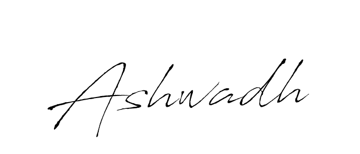 Ashwadh stylish signature style. Best Handwritten Sign (Antro_Vectra) for my name. Handwritten Signature Collection Ideas for my name Ashwadh. Ashwadh signature style 6 images and pictures png