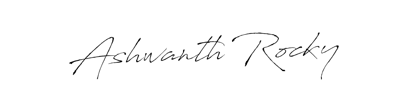 You should practise on your own different ways (Antro_Vectra) to write your name (Ashwanth Rocky) in signature. don't let someone else do it for you. Ashwanth Rocky signature style 6 images and pictures png