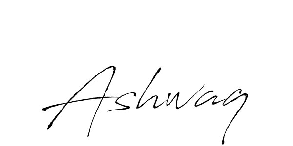 Use a signature maker to create a handwritten signature online. With this signature software, you can design (Antro_Vectra) your own signature for name Ashwaq. Ashwaq signature style 6 images and pictures png