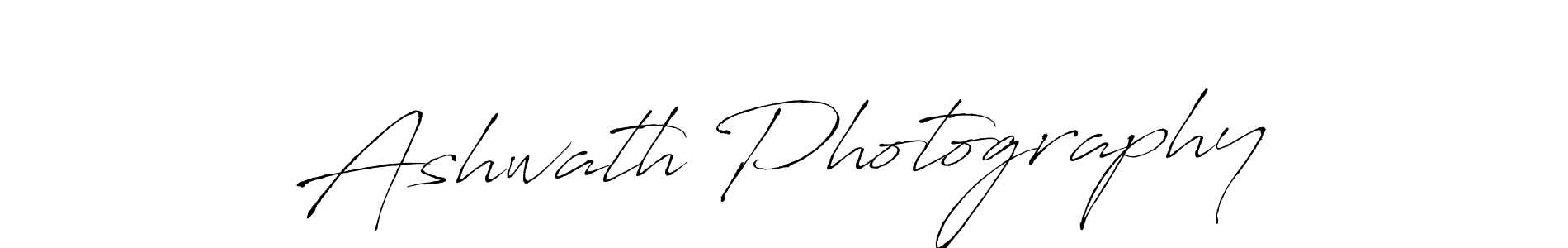 Design your own signature with our free online signature maker. With this signature software, you can create a handwritten (Antro_Vectra) signature for name Ashwath Photography. Ashwath Photography signature style 6 images and pictures png