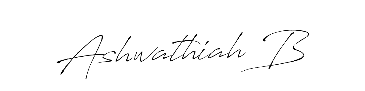 Also You can easily find your signature by using the search form. We will create Ashwathiah B name handwritten signature images for you free of cost using Antro_Vectra sign style. Ashwathiah B signature style 6 images and pictures png