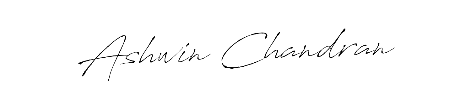 How to make Ashwin Chandran signature? Antro_Vectra is a professional autograph style. Create handwritten signature for Ashwin Chandran name. Ashwin Chandran signature style 6 images and pictures png