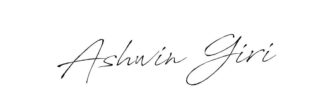 Use a signature maker to create a handwritten signature online. With this signature software, you can design (Antro_Vectra) your own signature for name Ashwin Giri. Ashwin Giri signature style 6 images and pictures png