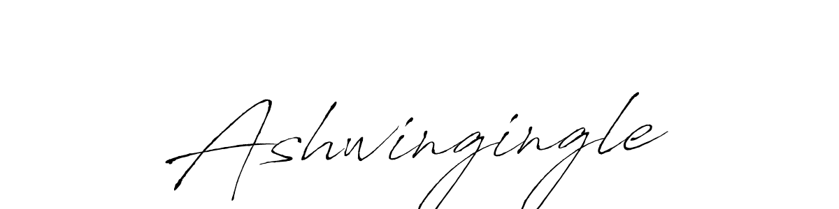 Ashwingingle stylish signature style. Best Handwritten Sign (Antro_Vectra) for my name. Handwritten Signature Collection Ideas for my name Ashwingingle. Ashwingingle signature style 6 images and pictures png