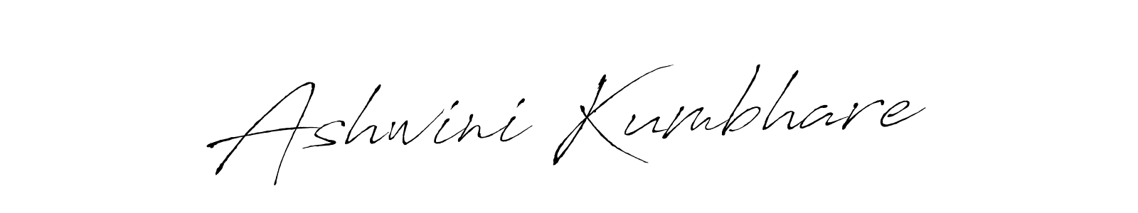 It looks lik you need a new signature style for name Ashwini Kumbhare. Design unique handwritten (Antro_Vectra) signature with our free signature maker in just a few clicks. Ashwini Kumbhare signature style 6 images and pictures png