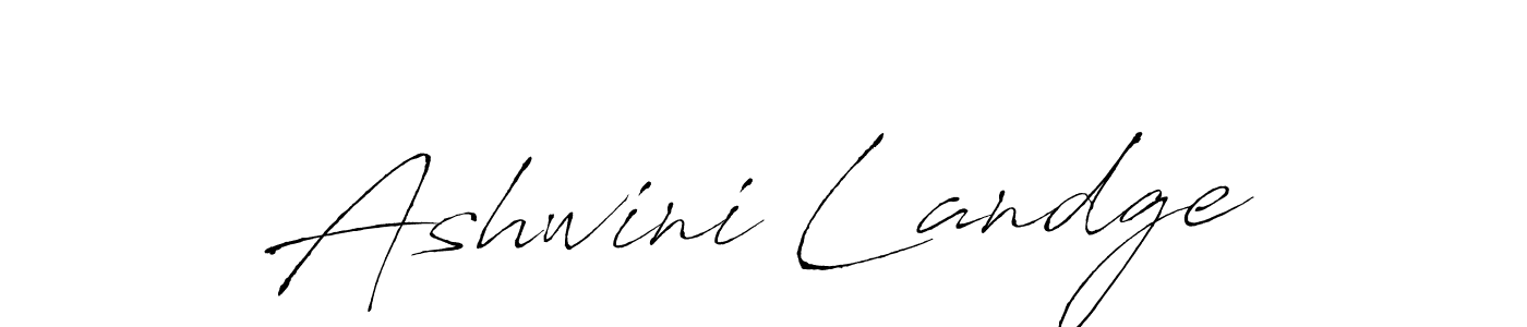 The best way (Antro_Vectra) to make a short signature is to pick only two or three words in your name. The name Ashwini Landge include a total of six letters. For converting this name. Ashwini Landge signature style 6 images and pictures png