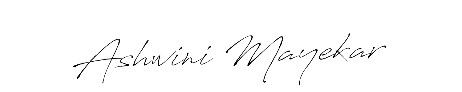 Use a signature maker to create a handwritten signature online. With this signature software, you can design (Antro_Vectra) your own signature for name Ashwini Mayekar. Ashwini Mayekar signature style 6 images and pictures png