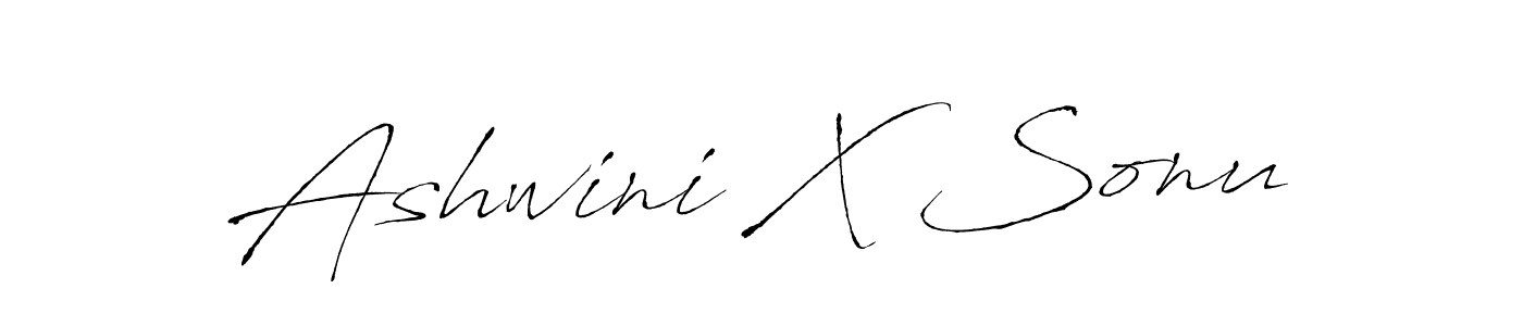 It looks lik you need a new signature style for name Ashwini X Sonu. Design unique handwritten (Antro_Vectra) signature with our free signature maker in just a few clicks. Ashwini X Sonu signature style 6 images and pictures png