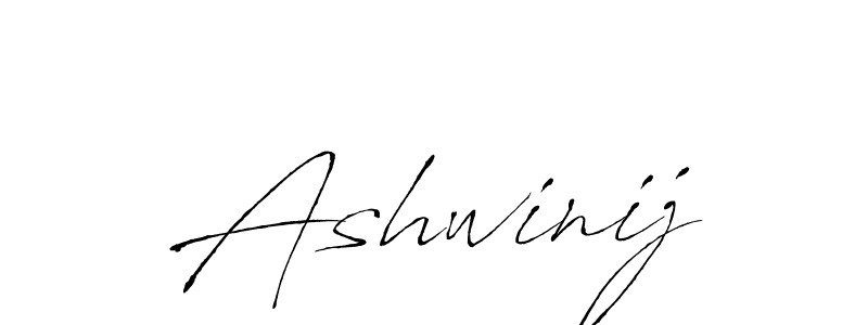 Ashwinij stylish signature style. Best Handwritten Sign (Antro_Vectra) for my name. Handwritten Signature Collection Ideas for my name Ashwinij. Ashwinij signature style 6 images and pictures png
