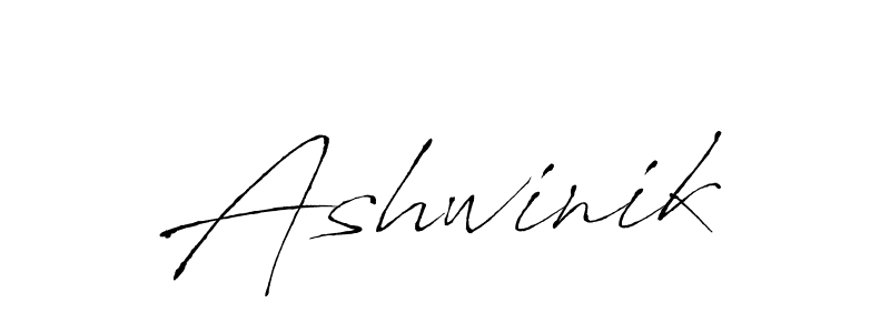 Ashwinik stylish signature style. Best Handwritten Sign (Antro_Vectra) for my name. Handwritten Signature Collection Ideas for my name Ashwinik. Ashwinik signature style 6 images and pictures png