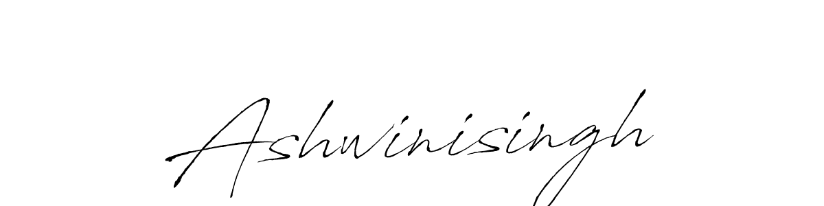 How to make Ashwinisingh name signature. Use Antro_Vectra style for creating short signs online. This is the latest handwritten sign. Ashwinisingh signature style 6 images and pictures png