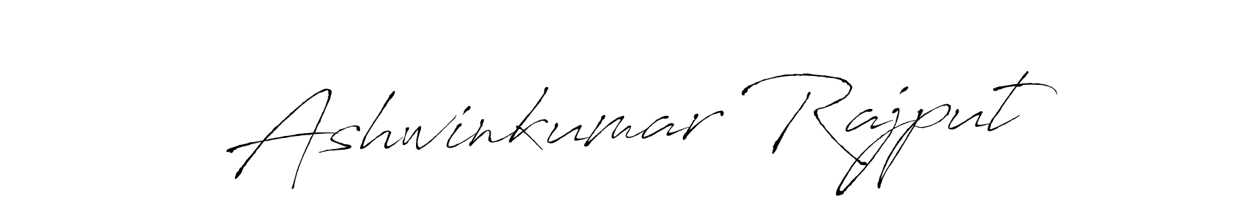 Create a beautiful signature design for name Ashwinkumar Rajput. With this signature (Antro_Vectra) fonts, you can make a handwritten signature for free. Ashwinkumar Rajput signature style 6 images and pictures png