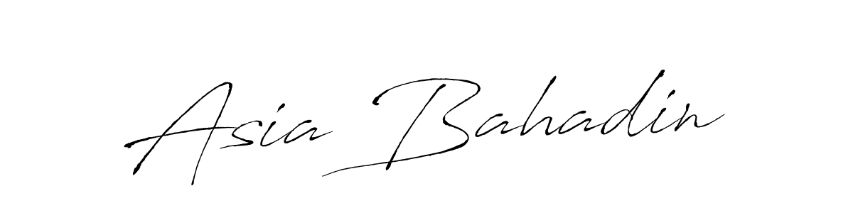 Asia Bahadin stylish signature style. Best Handwritten Sign (Antro_Vectra) for my name. Handwritten Signature Collection Ideas for my name Asia Bahadin. Asia Bahadin signature style 6 images and pictures png