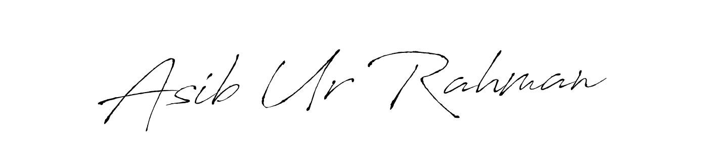 Also we have Asib Ur Rahman name is the best signature style. Create professional handwritten signature collection using Antro_Vectra autograph style. Asib Ur Rahman signature style 6 images and pictures png