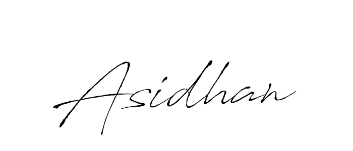 Also we have Asidhan name is the best signature style. Create professional handwritten signature collection using Antro_Vectra autograph style. Asidhan signature style 6 images and pictures png