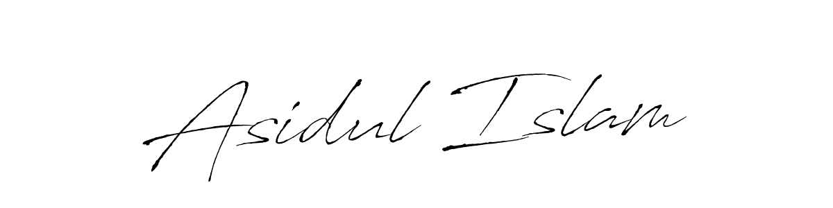 How to make Asidul Islam signature? Antro_Vectra is a professional autograph style. Create handwritten signature for Asidul Islam name. Asidul Islam signature style 6 images and pictures png