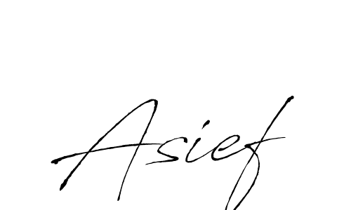 Asief stylish signature style. Best Handwritten Sign (Antro_Vectra) for my name. Handwritten Signature Collection Ideas for my name Asief. Asief signature style 6 images and pictures png