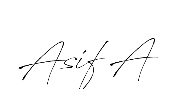 Make a beautiful signature design for name Asif A. Use this online signature maker to create a handwritten signature for free. Asif A signature style 6 images and pictures png