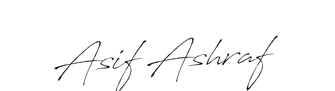 Make a beautiful signature design for name Asif Ashraf. With this signature (Antro_Vectra) style, you can create a handwritten signature for free. Asif Ashraf signature style 6 images and pictures png