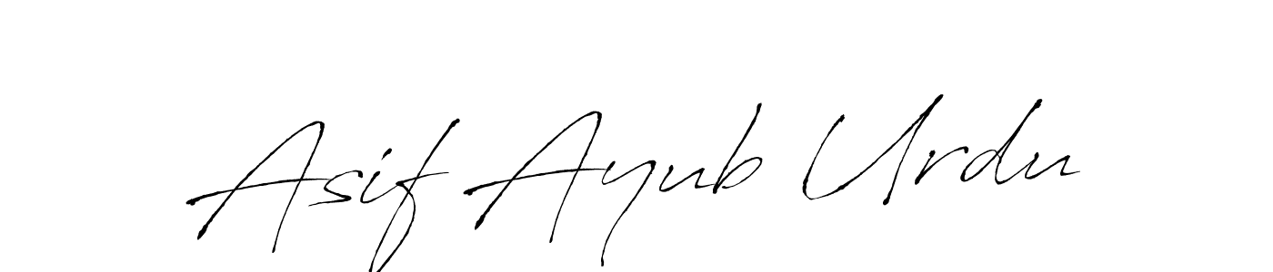 Also we have Asif Ayub Urdu name is the best signature style. Create professional handwritten signature collection using Antro_Vectra autograph style. Asif Ayub Urdu signature style 6 images and pictures png