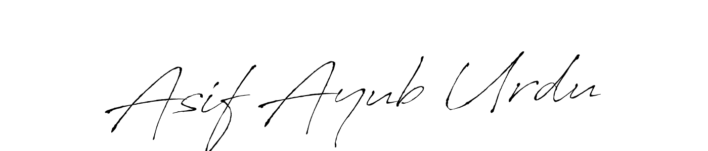 Also we have Asif Ayub Urdu name is the best signature style. Create professional handwritten signature collection using Antro_Vectra autograph style. Asif Ayub Urdu signature style 6 images and pictures png