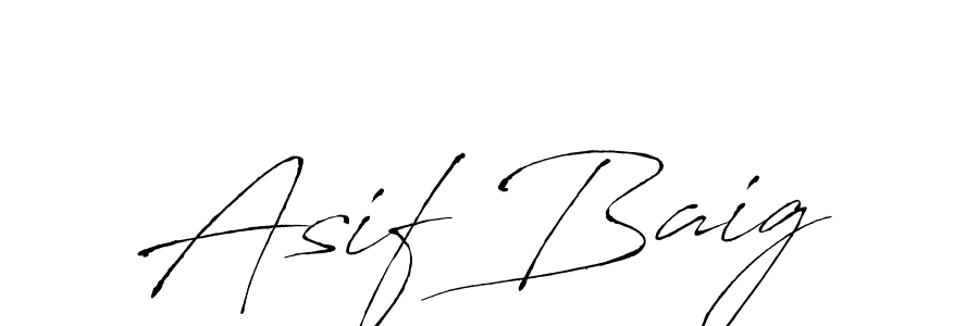 Also we have Asif Baig name is the best signature style. Create professional handwritten signature collection using Antro_Vectra autograph style. Asif Baig signature style 6 images and pictures png