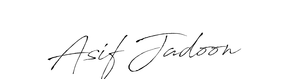 Antro_Vectra is a professional signature style that is perfect for those who want to add a touch of class to their signature. It is also a great choice for those who want to make their signature more unique. Get Asif Jadoon name to fancy signature for free. Asif Jadoon signature style 6 images and pictures png