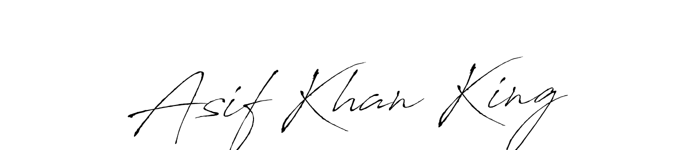 How to make Asif Khan King signature? Antro_Vectra is a professional autograph style. Create handwritten signature for Asif Khan King name. Asif Khan King signature style 6 images and pictures png