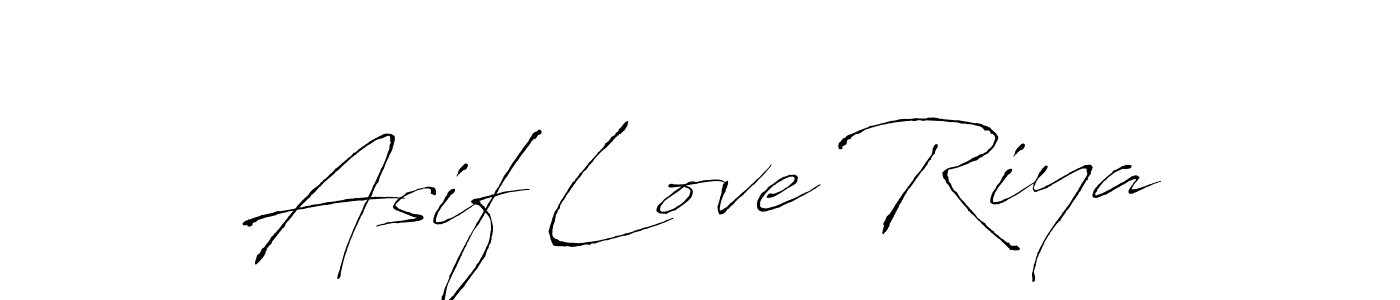 Similarly Antro_Vectra is the best handwritten signature design. Signature creator online .You can use it as an online autograph creator for name Asif Love Riya. Asif Love Riya signature style 6 images and pictures png