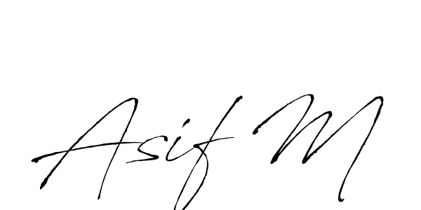 Also You can easily find your signature by using the search form. We will create Asif M name handwritten signature images for you free of cost using Antro_Vectra sign style. Asif M signature style 6 images and pictures png