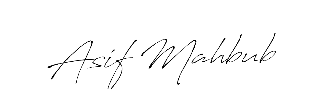 Use a signature maker to create a handwritten signature online. With this signature software, you can design (Antro_Vectra) your own signature for name Asif Mahbub. Asif Mahbub signature style 6 images and pictures png