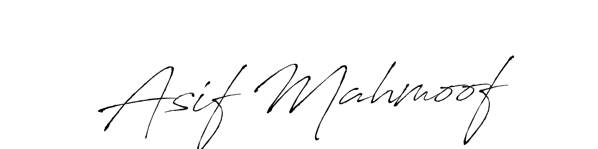 Create a beautiful signature design for name Asif Mahmoof. With this signature (Antro_Vectra) fonts, you can make a handwritten signature for free. Asif Mahmoof signature style 6 images and pictures png