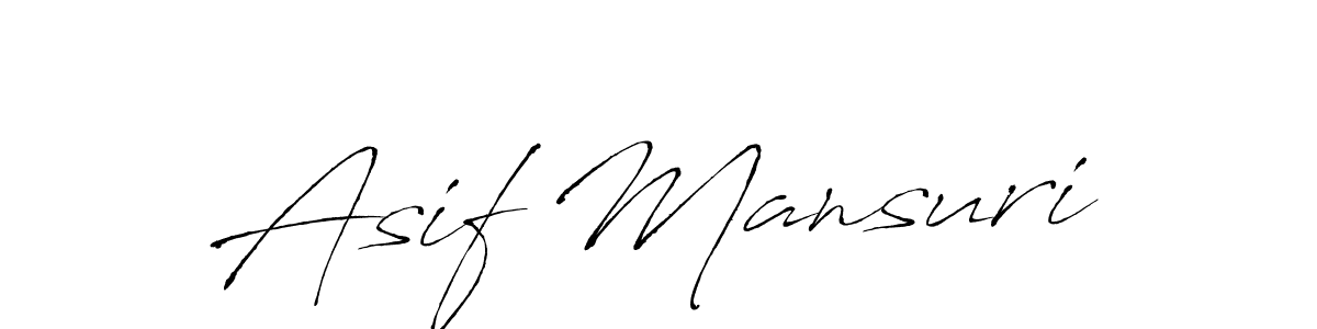 Also You can easily find your signature by using the search form. We will create Asif Mansuri name handwritten signature images for you free of cost using Antro_Vectra sign style. Asif Mansuri signature style 6 images and pictures png