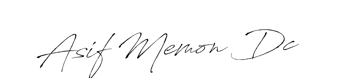 This is the best signature style for the Asif Memon Dc name. Also you like these signature font (Antro_Vectra). Mix name signature. Asif Memon Dc signature style 6 images and pictures png