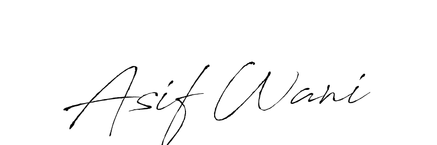 You can use this online signature creator to create a handwritten signature for the name Asif Wani. This is the best online autograph maker. Asif Wani signature style 6 images and pictures png