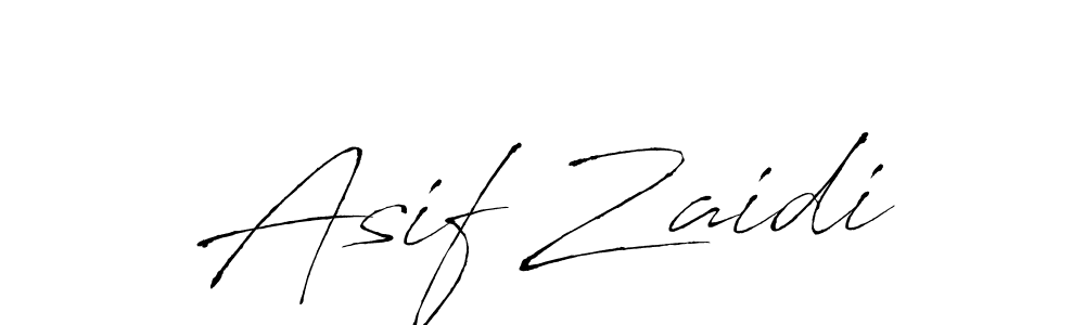 The best way (Antro_Vectra) to make a short signature is to pick only two or three words in your name. The name Asif Zaidi include a total of six letters. For converting this name. Asif Zaidi signature style 6 images and pictures png