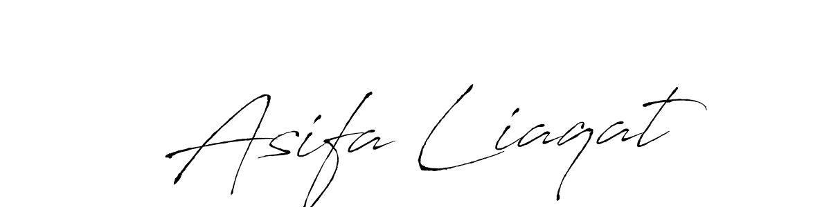 Antro_Vectra is a professional signature style that is perfect for those who want to add a touch of class to their signature. It is also a great choice for those who want to make their signature more unique. Get Asifa Liaqat name to fancy signature for free. Asifa Liaqat signature style 6 images and pictures png