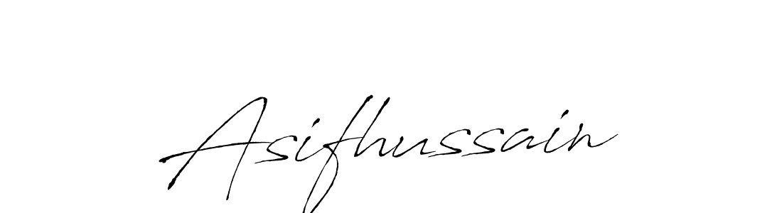 The best way (Antro_Vectra) to make a short signature is to pick only two or three words in your name. The name Asifhussain include a total of six letters. For converting this name. Asifhussain signature style 6 images and pictures png