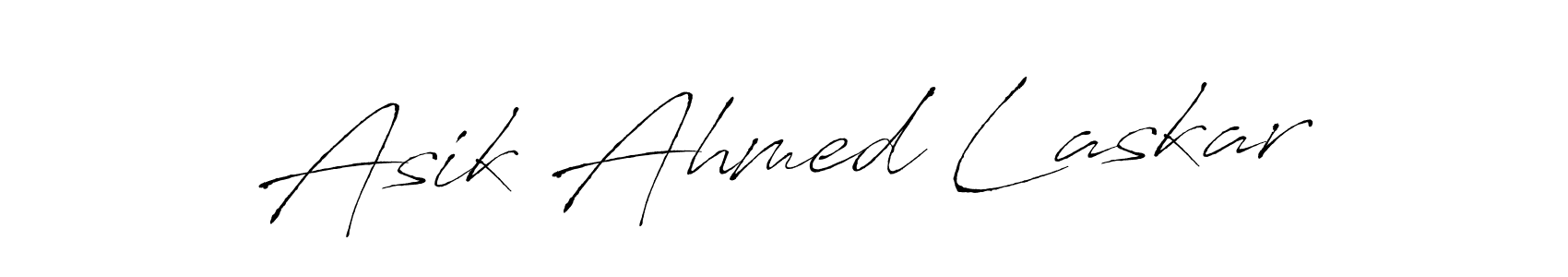 This is the best signature style for the Asik Ahmed Laskar name. Also you like these signature font (Antro_Vectra). Mix name signature. Asik Ahmed Laskar signature style 6 images and pictures png