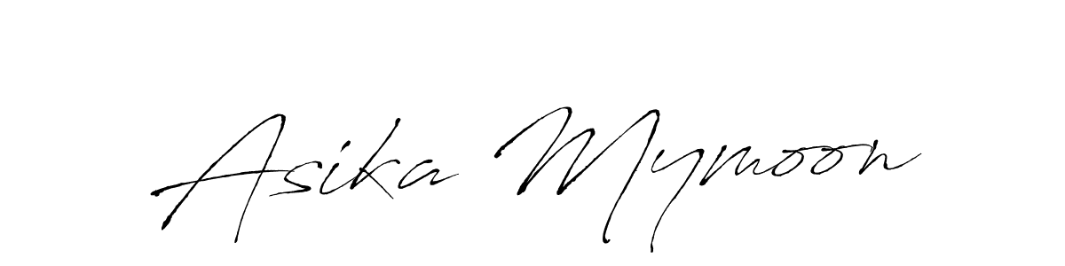 Here are the top 10 professional signature styles for the name Asika Mymoon. These are the best autograph styles you can use for your name. Asika Mymoon signature style 6 images and pictures png
