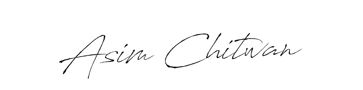 Make a beautiful signature design for name Asim Chitwan. With this signature (Antro_Vectra) style, you can create a handwritten signature for free. Asim Chitwan signature style 6 images and pictures png