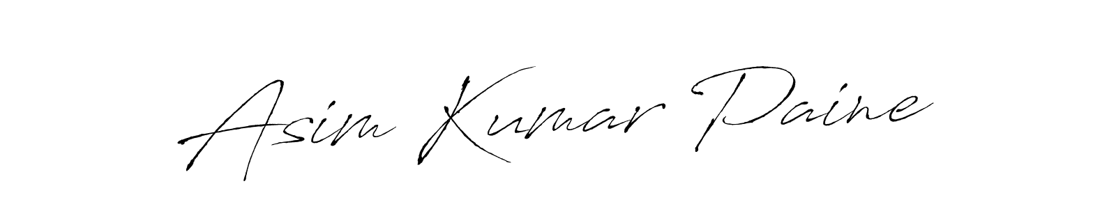 It looks lik you need a new signature style for name Asim Kumar Paine. Design unique handwritten (Antro_Vectra) signature with our free signature maker in just a few clicks. Asim Kumar Paine signature style 6 images and pictures png