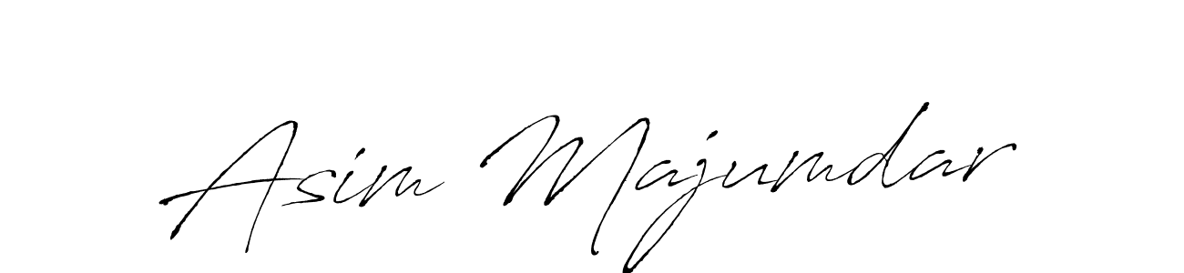 Asim Majumdar stylish signature style. Best Handwritten Sign (Antro_Vectra) for my name. Handwritten Signature Collection Ideas for my name Asim Majumdar. Asim Majumdar signature style 6 images and pictures png