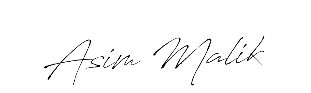 Also we have Asim Malik name is the best signature style. Create professional handwritten signature collection using Antro_Vectra autograph style. Asim Malik signature style 6 images and pictures png