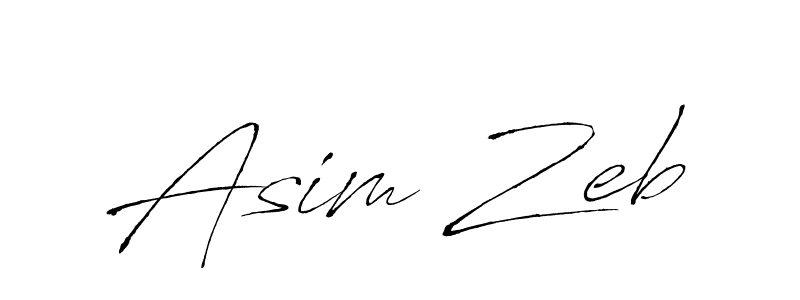 Similarly Antro_Vectra is the best handwritten signature design. Signature creator online .You can use it as an online autograph creator for name Asim Zeb. Asim Zeb signature style 6 images and pictures png