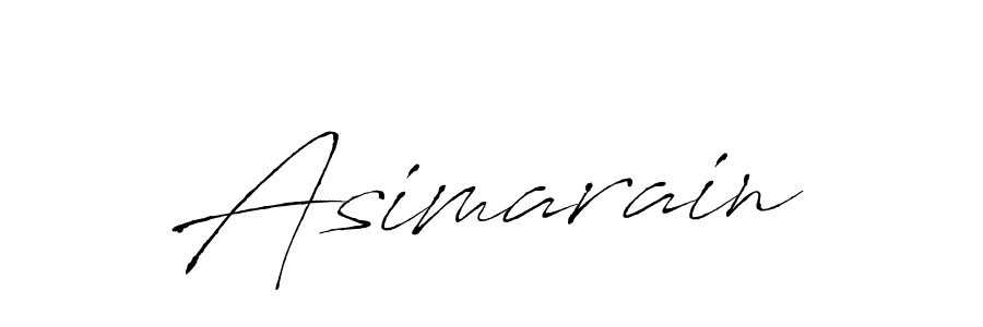 How to make Asimarain signature? Antro_Vectra is a professional autograph style. Create handwritten signature for Asimarain name. Asimarain signature style 6 images and pictures png