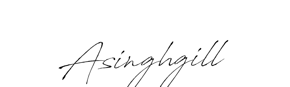 Best and Professional Signature Style for Asinghgill. Antro_Vectra Best Signature Style Collection. Asinghgill signature style 6 images and pictures png