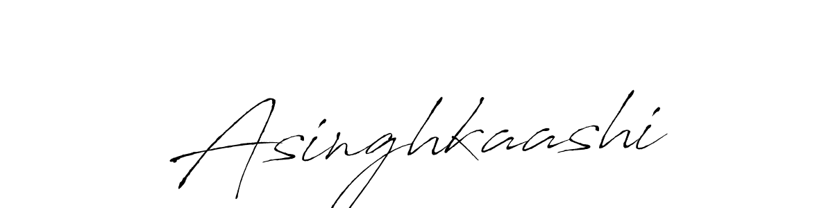 This is the best signature style for the Asinghkaashi name. Also you like these signature font (Antro_Vectra). Mix name signature. Asinghkaashi signature style 6 images and pictures png