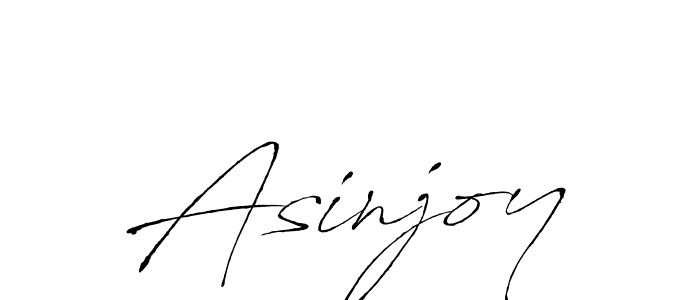 You should practise on your own different ways (Antro_Vectra) to write your name (Asinjoy) in signature. don't let someone else do it for you. Asinjoy signature style 6 images and pictures png
