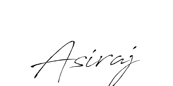 Design your own signature with our free online signature maker. With this signature software, you can create a handwritten (Antro_Vectra) signature for name Asiraj. Asiraj signature style 6 images and pictures png